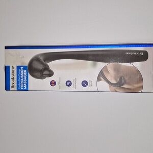 Brookstone Percussión Massager Cordless Back Therapy